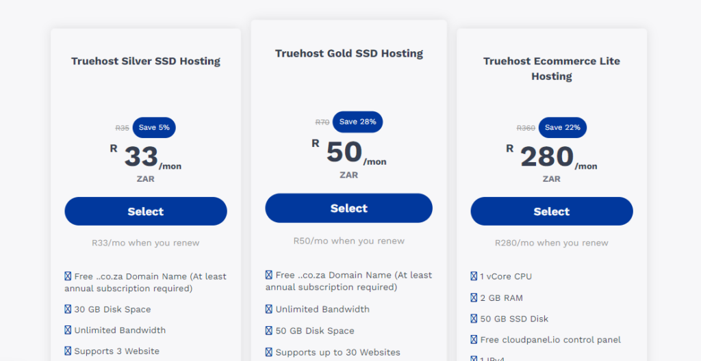 Why Truehost.coza is the best Afrihost Alternative